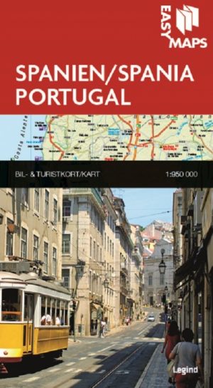 Easy Maps - Spanien og Portugal (Bog)