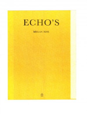 Echos - Megan Adie - Bog