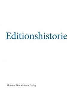 Editionshistorie (Bog)