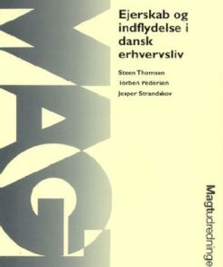 Ejerskab og indflydelse i dansk erhvervsliv (Bog)