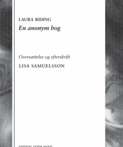 En Anonym Bog - Laura Riding - Bog
