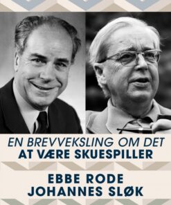 En brevveksling om det at være skuespiller (E-bog)