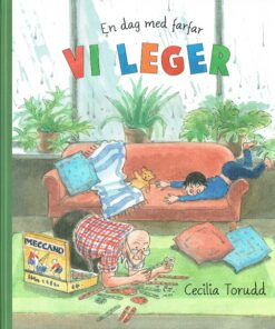 En dag med farfar: Vi leger (Bog)