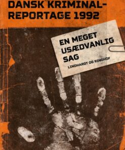 En meget usædvanlig sag (E-bog)