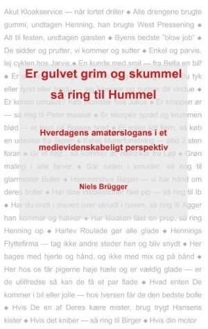 Er Gulvet Grim Og Skummel, Så Ring Til Hummel - Niels Brügger - Bog