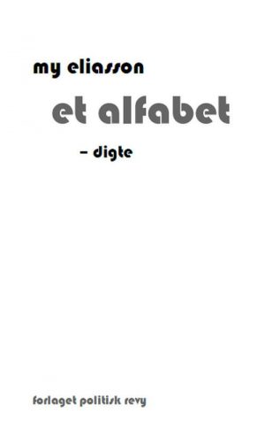 Et Alfabet - My Eliasson - Bog