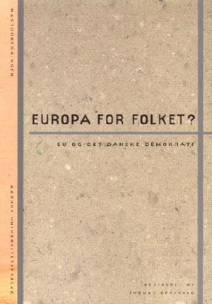 Europa For Folket? - Bog