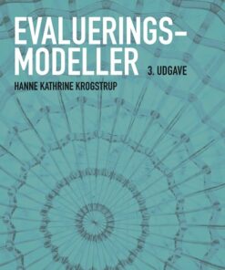 Evalueringsmodeller - Hanne Kathrine Krogstrup - Bog