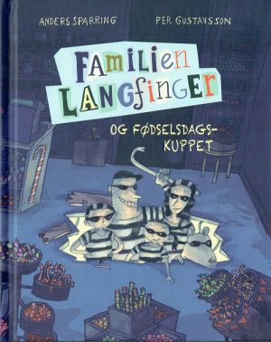 Familien Langfinger og fødselsdagskuppet (Bog)