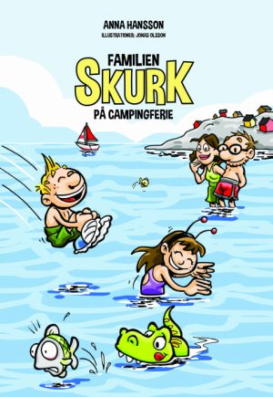 Familien Skurk på campingferie (Bog)