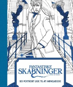 Fantastiske Skabninger Og Hvor De Findes: 20 Postkort Lige Til At Farvelægge - Diverse - Bog