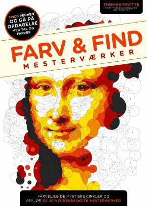 Farv & Find Mesterværker - Thomas Pavitte - Bog
