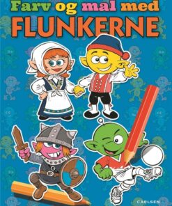 Farv og mal med Flunkerne (Bog)