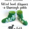Felted boot slippers - a thorough guide (E-bog)