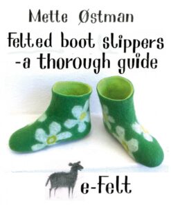 Felted boot slippers - a thorough guide (E-bog)
