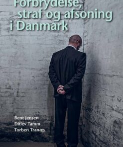 Forbrydelse, Straf Og Afsoning I Danmark - Ditlev Tamm - Bog