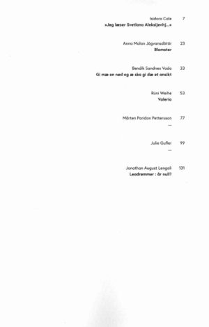 Forfatterskolens Afgangsantologi 2018 (Bog)