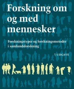 Forskning Om Og Med Mennesker - Leif Olsen - Bog