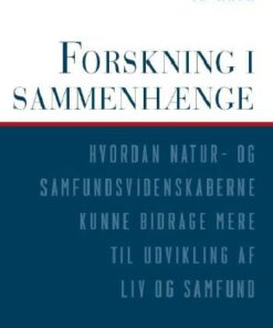 Forskning i sammenhænge (Bog)