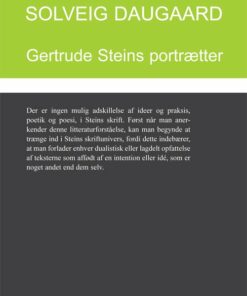 Gertrude Steins Portrætter - Solveig Daugaard - Bog