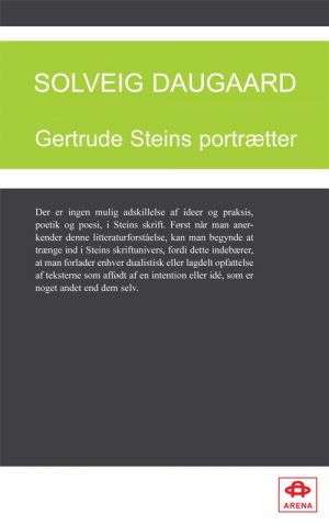 Gertrude Steins Portrætter - Solveig Daugaard - Bog