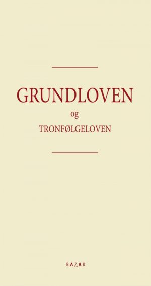 Grundloven - Diverse - Bog