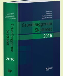 Grundlæggende Skatteret 2016 - Henrik Gam - Bog
