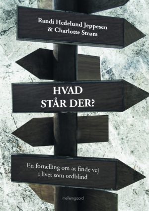 HVAD STÅR DER? En fortælling om at finde vej i livet som ordblind (E-bog)