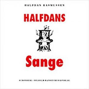 Halfdans Sange - Halfdan Rasmussen - Bog