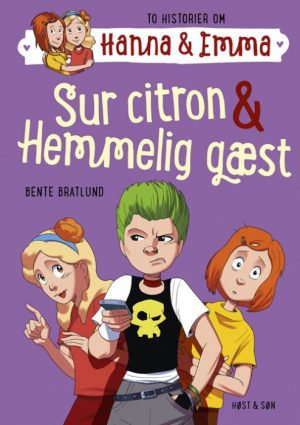 Hanna & Emma 4. Sur citron/Hemmelig gæst (Bog)