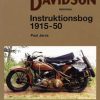 Harley-davidson Instruktionsbog 1915-1950 - Poul Jørss - Bog