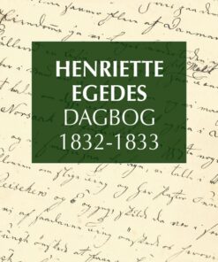 Henriette Egedes Dagbog 1832-1833 (Bog)