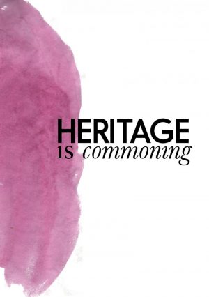 Heritage Is Commoning - Mikkel Bogh - Bog