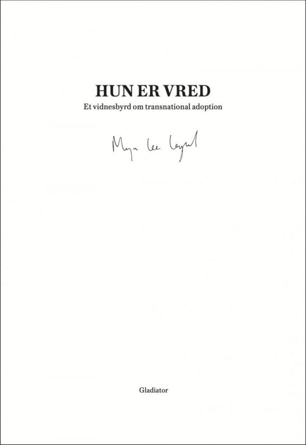 Hun Er Vred - Maja Lee Langvad - Bog