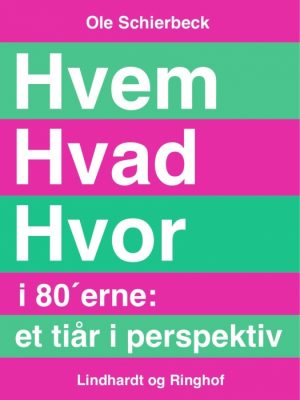 Hvem Hvad Hvor i 80 erne: et tiår i perspektiv (E-bog)