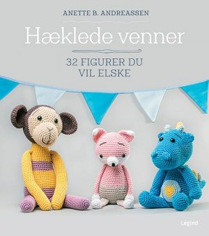 Hæklede Venner - Anette B. Andreassen - Bog