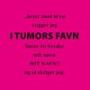 I Tumors Favn - Connie Else Jønsson - Bog
