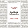 Information - De Sidste 25 år - Flere Forfattere - Bog