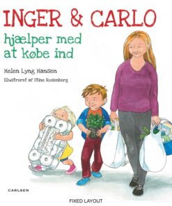 Inger og Carlo hjælper med at købe ind (E-bog)