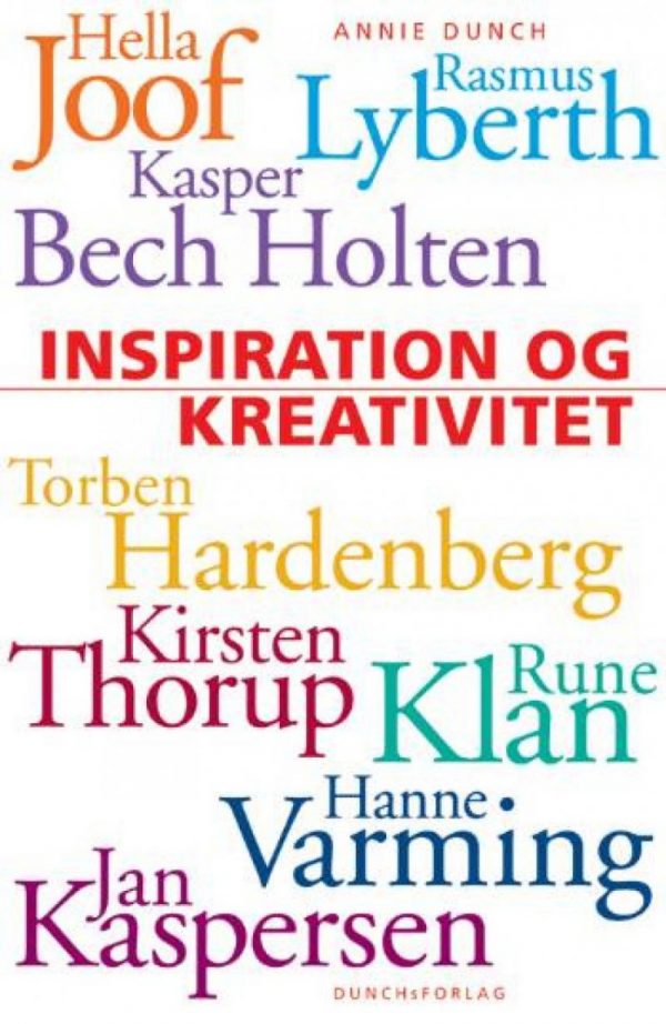 Inspiration Og Kreativitet - Annie Dunch - Bog
