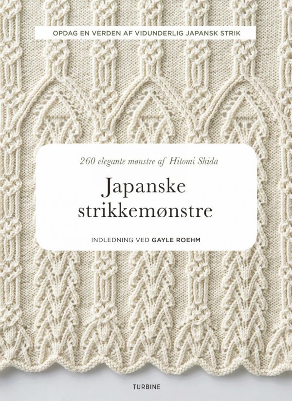 Japanske Strikkemønstre - Hitomi Shida - Bog