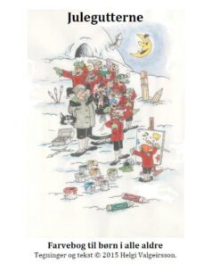 Julegutterne, farvebog (Bog)