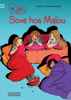 K for Klara 4: Sove hos Malou (E-bog)