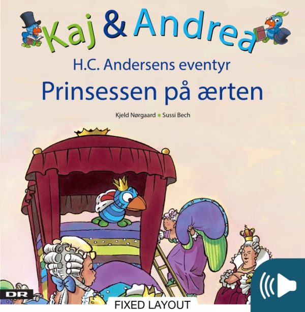 Kaj & Andrea - Prinsessen på ærten (E-bog)