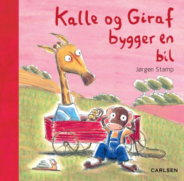 Kalle og Giraf bygger en bil (E-bog)