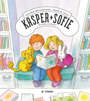 Kasper og Sofie på biblioteket (Bog)