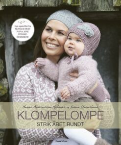 Klompelompe - Strik året Rundt - Hanne Andreassen Hjelmås - Bog