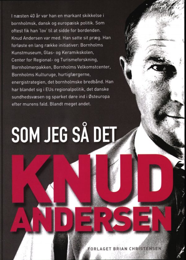 Knud Andersen - Som Jeg Så Det - Knud Andersen - Bog