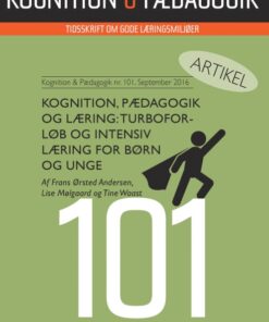 Kognition, pædagogik og læring (E-bog)
