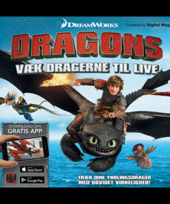 Kom tæt på Dragons - Væk dragerne til live (Bog)